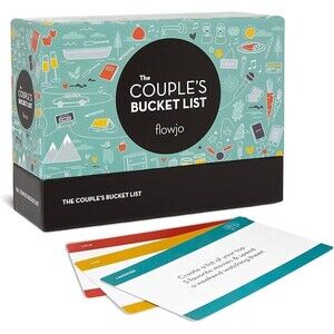 The Couples Bucket List Card Game Deck By Flowjo - Date Night In Box